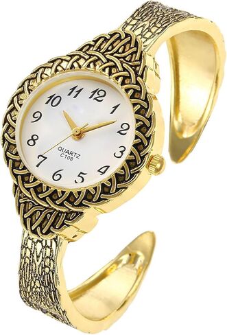 Watches for Women Vintage Bracelet Watch Womens Quartz Watch Fashion Ladies Easy Read Wrist Watches in Kuwait