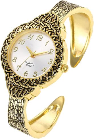 Watches for Women Vintage Bracelet Watch Womens Quartz Watch Fashion Ladies Easy Read Wrist Watches in Kuwait