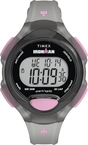 Timex Women's Ironman Essential 34mm Watch - Black Strap Digital Dial Black Case in Saudi Arabia
