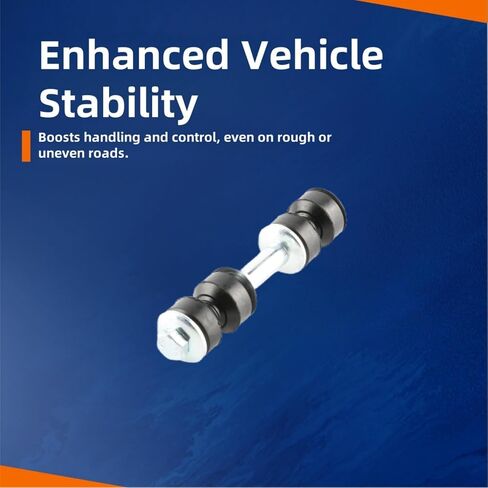 زوج رابط قضيب Sway الأمامي (قطعتان) لـ 1994-2002 Dodge Ram 1500/2500/3500 RWD 1995-2010 Ford Explorer 1998-2011 Ford Ranger 1997-2010 Mercury Mountaineer 1998-2010 Mazda B-Series K7275 in Kuwait