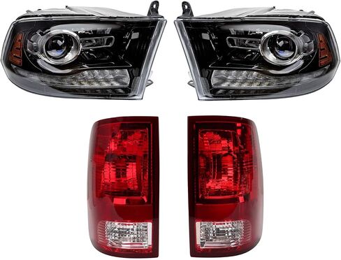 TRQ Lighting Kit Compatible with 1990-1991 Ford Bronco F-150 F-250 F-350 FO2502105 FO2503105 FO2800106 FO2801105 in Kuwait