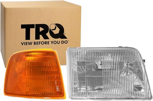 TRQ Lighting Kit Compatible with 1990-1991 Ford Bronco F-150 F-250 F-350 FO2502105 FO2503105 FO2800106 FO2801105 in Kuwait