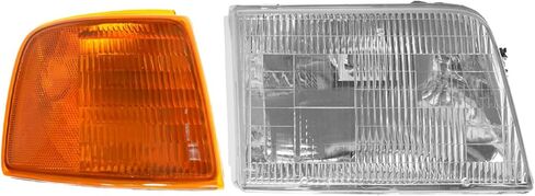 TRQ Lighting Kit Compatible with 1990-1991 Ford Bronco F-150 F-250 F-350 FO2502105 FO2503105 FO2800106 FO2801105 in Kuwait