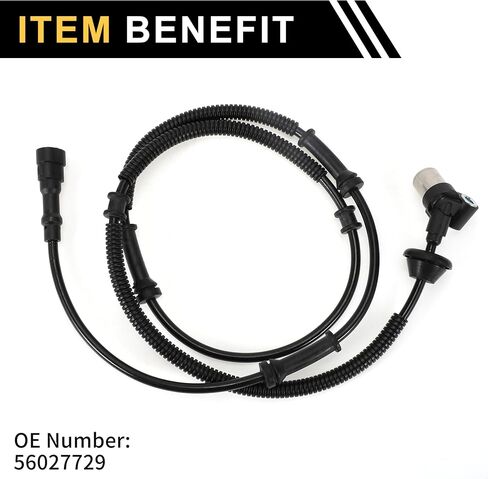 1 قطعة ABS عجلة السرعة سينور ل Jeep TJ 1997-2006 ل جيب رانجلر 1997-2006 ABS الاستشعار مكافحة قفل الكبح الخلفي الأيسر in Saudi Arabia