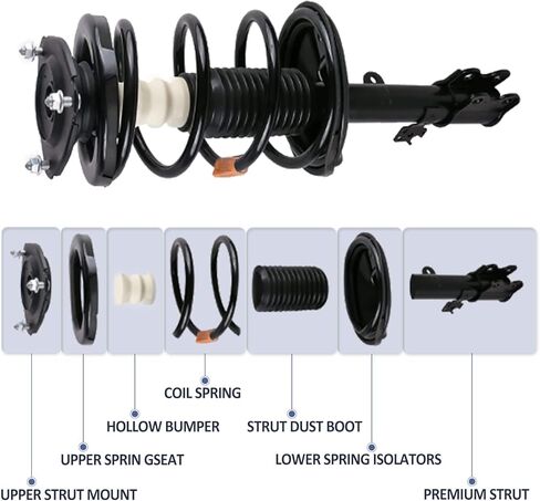 Rear Shock Absorber Kit fit for 2WD 2000-2006 Toyota Tundra in Kuwait