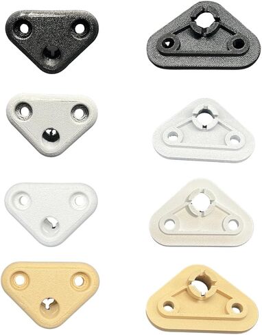 Sun Visor Mount Clip - Max Temp - Compatible with Subaru Forester Impreza Crosstrek Outback STI WRX | Visor Mount Clip Sun Visor Repair Bracket - USA Made (Black) in Saudi Arabia