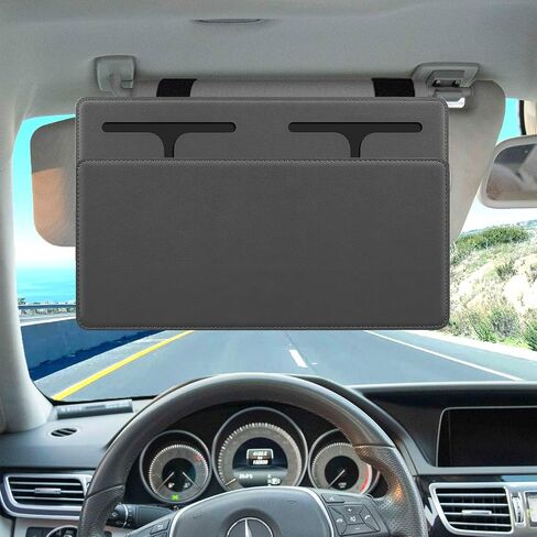 NAZZO Sun Visor Extender for Car, Visor Sunshade Sun Blocker for Driver or Front Seat Passenger, Removable Extender, Safe Driving, Universal for Car, SUV, Black in Kuwait