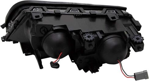TRQ Passenger Side Headlight Assembly Halogen Compatible with 1999-2000 BMW 323i 2001 325i 328i 330i BM2503102 BM2503112 in Saudi Arabia