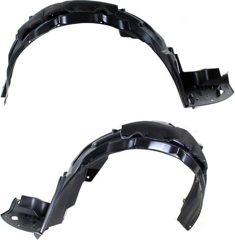 Front Engine Splash Shield Under Cover + Fender Liners Plastic Left Driver & Right Passenger Side Direct Replacement Compatible with 2008-2012 Honda Accord HO1248138 HO1249138 in Saudi Arabia
