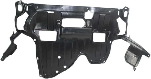 Front Engine Splash Shield Under Cover + Fender Liners Plastic Left Driver & Right Passenger Side Direct Replacement Compatible with 2008-2012 Honda Accord HO1248138 HO1249138 in Saudi Arabia