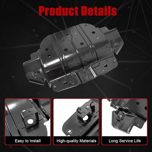 FZJDSD Black Front Engine Skid Plate Under Guard 514100C010 Compatible with Toyota Tundra Sequoia 5.7L V8 2007-2022 in Saudi Arabia
