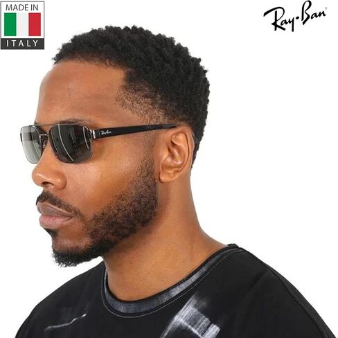 Ray-Ban RB3687 Square-Round Shaped Sunglasses for Men & Women with Official RAYBAN Eyewear Kit in Saudi Arabia