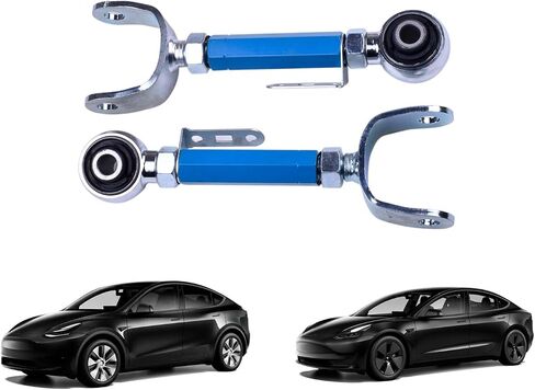 BestParts Pair Aluminum Adjustable Alignment Rear Left & Right Control Arm Camber Arms Kit Compatible with Tesla Model 3/ Tesla Model Y 2017-2024 in Saudi Arabia