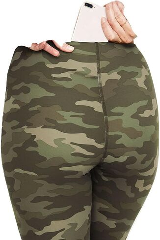 Victoria's Secret Pink Active Compression V Legging High Waist Color Green Camo Size Small New in Saudi Arabia