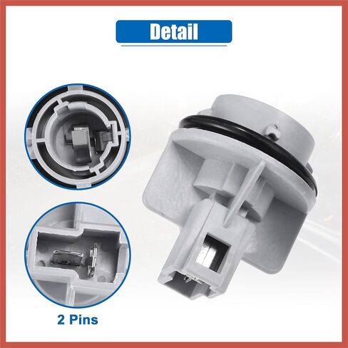 ACROPIX 2pcs No.33305SH3A01/33305-SH3-A01 Front Turn Signal Light Socket for Acura Integra 1988-1993 for Acura NSX 1997-2005 for Acura RL 1996-1998 Car Parts in Saudi Arabia