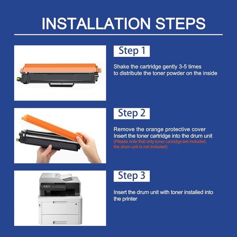 TN227 Black High Yield Toner Cartridge Replacement for Brother TN-227BK TN227BK TN223BK TN 223BK for MFC-L3770CDW MFC-L3710CW MFC-L3750CDW HL-3290CDW HL-3210CW HL-3230CDW Printer TN2272PK in Saudi Arabia