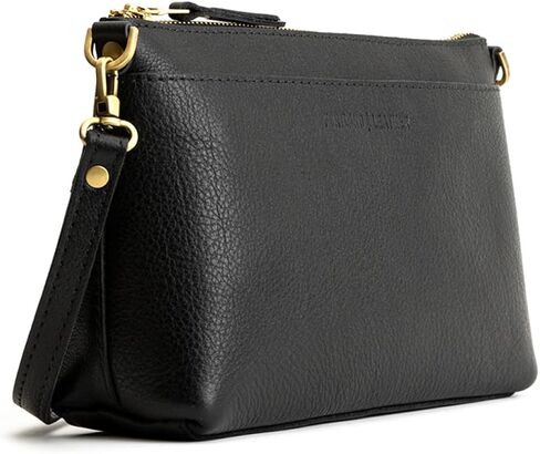 Portland Leather Goods Poppy Purse – Leather Handbag w/Removable Crossbody Strap – Handmade from the Finest Full-Grain Hides in Kuwait