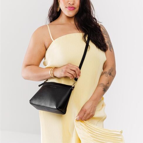 Portland Leather Goods Poppy Purse – Leather Handbag w/Removable Crossbody Strap – Handmade from the Finest Full-Grain Hides in Kuwait