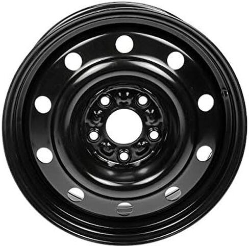 Steel Wheel - 17 Inch - Black - Compatible with 2013-2019 Dodge Grand Caravan in Saudi Arabia