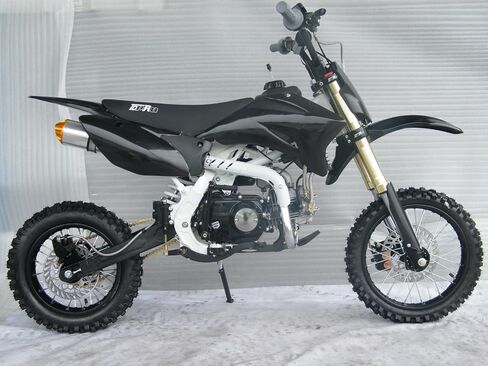 طقم انسيابية بلاستيكية كاملة مع مقعد طويل لدراجات Yamaha TTR 110، TTR110E، SSR140، SSR170، SDG | هيكل دراجة نارية من بلاستيك ABS المتين للطرق الوعرة (أبيض) in Kuwait