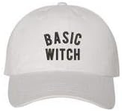 Basic Witch Unisex Embroidered Baseball Hat - Halloween Hat in Kuwait