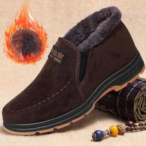 Women’s Winter Snow Boots Waterproof Warm Fleece Lined Ankle Booties Cold Weather Outdoor Slip On Loafers Comfortable Insulated Walking Shoes in Saudi Arabia