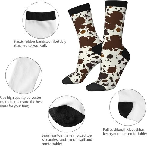 Cool Novelty Socks For Men Women, Fun Crazy Crew Socks Casual Dress Socks Gifts in Saudi Arabia