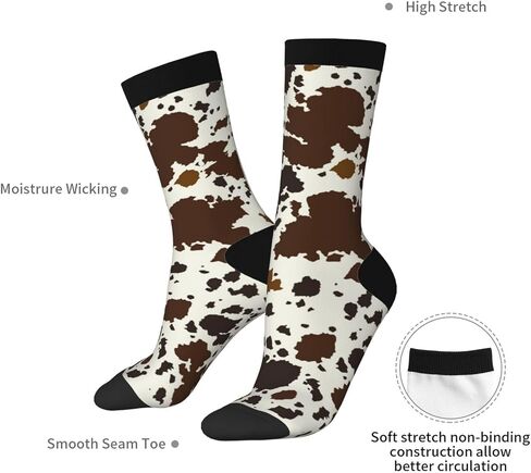 Cool Novelty Socks For Men Women, Fun Crazy Crew Socks Casual Dress Socks Gifts in Saudi Arabia