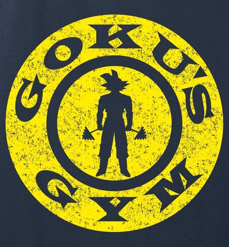 Goku's Gym Anime Lover Vintage Print Tank Top for Men in Kuwait