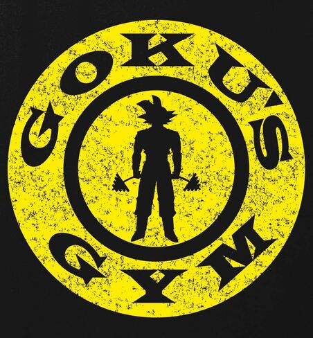 Goku's Gym Anime Lover Vintage Print Tank Top for Men in Kuwait