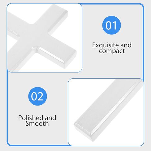 Amosfun Wooden Wall Cross - 8.26 Inch Hanging Cross for Home Easter Day Decor, Church Ornament, Easy to Install in Saudi Arabia