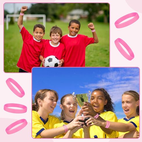 120PCS Silicone Rubber Bracelet Bracelets Wristbands Wrist Bands for Kids Youth Teens Boys Gilrs, Children's Bulk Bracelets Event Bands, 6.3'' Bracelets Bulk for 3~7 Aged Back to School Mixed in Kuwait