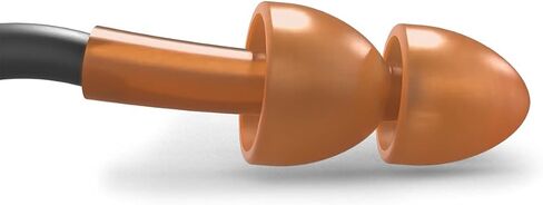 HexArmor SimpleFit Noise Reducing Reusable Foam Guided Earplugs with Cord, High Visibility, Medium/Large, 48 Individually Packaged Pairs in Saudi Arabia