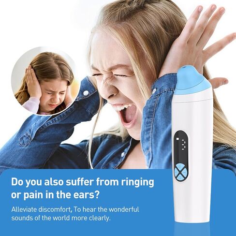 Ear Pressure Relief Device Balancing Ear Pressure Eustachian Tube Unclogger, Unblock for Flying Diving, Regulating Pressure Differentials with Eustachian Tube Unclogger in Saudi Arabia