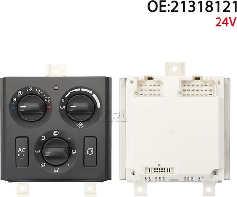 Truck Air Conditioner Heating Control Unit Combined Switch 21318121 24V 1Pcs in Saudi Arabia