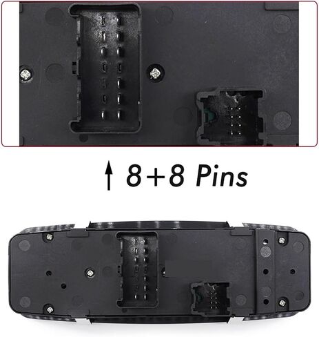 04602627AG Single Auto Left Driver Car Lifter Window Switch 1Pcs(Green Light) in Saudi Arabia