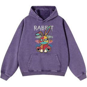 Mens Oversized Hoodie Pullover Unisex Graphic Sweatshirts Hoodies Casual Tunic Vintage Streetwear Aesthetic Top in Kuwait