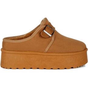 Mayfield Buckle Strap Fur Platform Classic Slip-On in Saudi Arabia