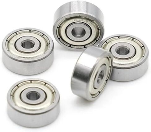 5PCS R3ZZ 3/6''x1/2''x0.196'' inch 4.762 * 12.7 * 4.978 Ball Bearings Single Row Deep Groove Ball Bearings in Saudi Arabia