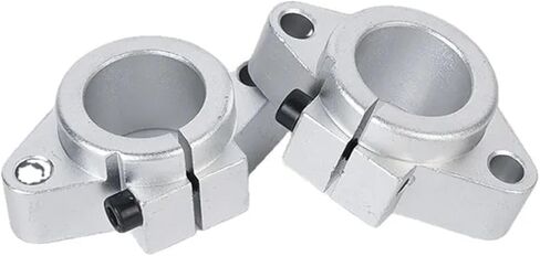 4pcs/lot SHF8 SHF10 SHF12 SHF13 SHF16 SHF20 SHF25 SHF30 Linear Bearing Shaft Support CNC Router for 3D Printer(Shf10) in Saudi Arabia
