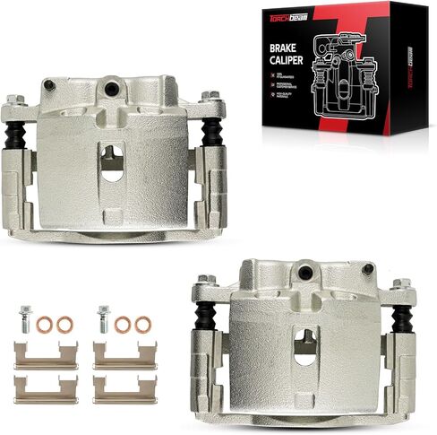 Torchbeam Front Brake Calipers Set for Chevrolet 2000-2013 Suburban 2500, Front Left and Front Right Calipers Replace # 18B4728+18B4729 in Saudi Arabia