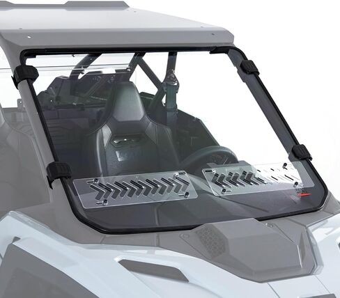 KEMIMOTO 2025 PRO XP Windshield with Sliding Vented Window Compatible with 2025 Polaris RZR PRO XP/ PRO XP4/ PRO S/ PRO S4, Anti-UV Double-Sided Hard Coated Full Front Windshield in Saudi Arabia