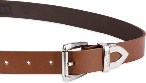 Levi's Women's Slim Casual Western Style Leather Jean Belt with Metal Tip – Regular & Plus Sizes in Saudi Arabia