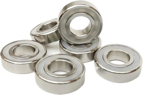 2pcs 316 Stainless Steel Bearing S6200 6201 6202 6203 6204 6205 6206 6207(6207 35x72x17mm) in Saudi Arabia