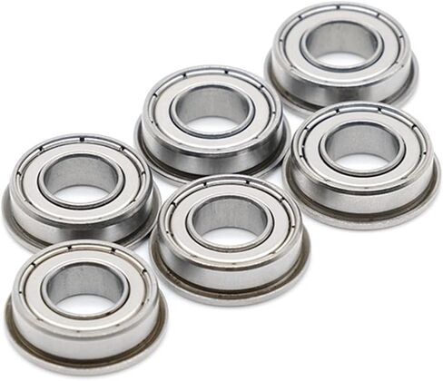 10PCS F689ZZ Flange Bearing 9x17x5 mm ABEC-7 Deep Groove Ball Bearings F618/9ZZ F689 Z ZZ in Saudi Arabia