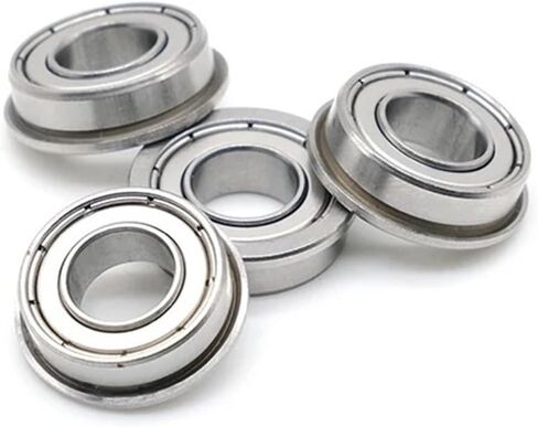 10PCS F689ZZ Flange Bearing 9x17x5 mm ABEC-7 Deep Groove Ball Bearings F618/9ZZ F689 Z ZZ in Saudi Arabia