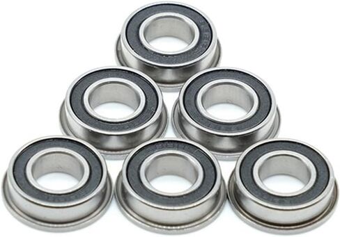 4 PCS F6003 F6003RS Bearing F6003-2RS 20 * 35 * 11 mm Flange Ball Bearings F6003-RS Garden Cart Wheel Bearing in Saudi Arabia
