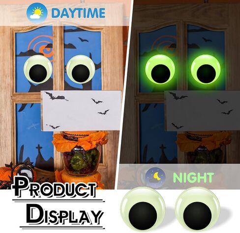 TOAOB 300pcs Googly Wiggle Eyes with Self Adhesive Large 10mm 15mm 20mm 25mm Black Plastic Sticker Eyes for DIY Crafts Scrapbooking Decoration in Saudi Arabia