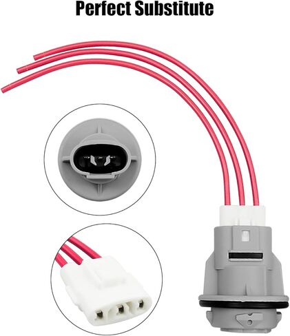 Turn Signal Light Socket Connector Harness Fits for Honda Acura Civic Odyssey TL RL RLX TSX CRV Crosstour DEL SOL Pilot X3302-SR3-A013 in Saudi Arabia