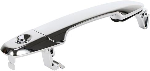 OCPTY Door Handle Exterior Front Driver Passenger Side Replacement fit 2007-2012 Edge Flex for Lincoln MKX Outside Door Handles Chrome in Saudi Arabia